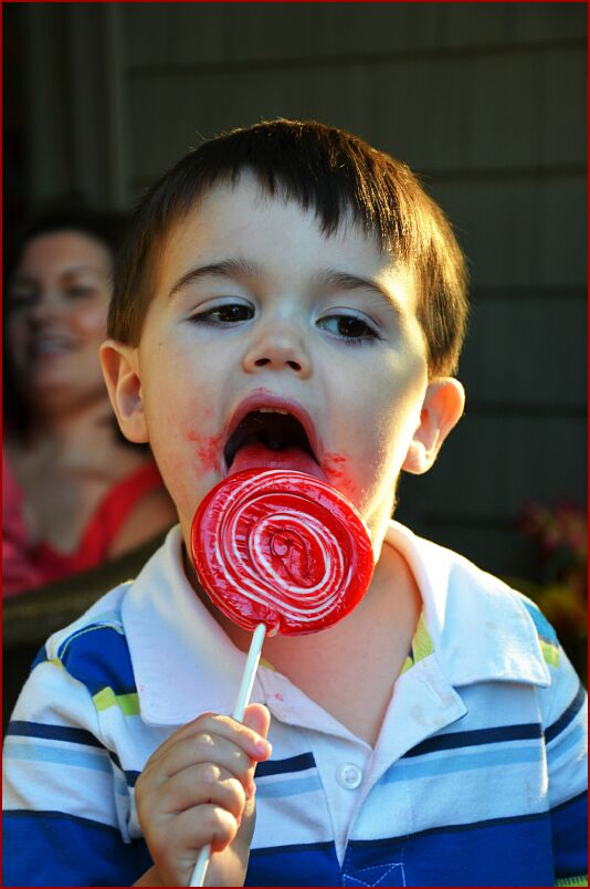 Red lolli